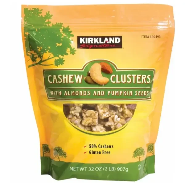 Kirkland Signature Cashew Clusters, Almonds & Pumpkin Seeds, 32 oz